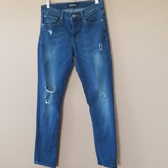 Express cropped skinny jeans - Picture 4 of 7